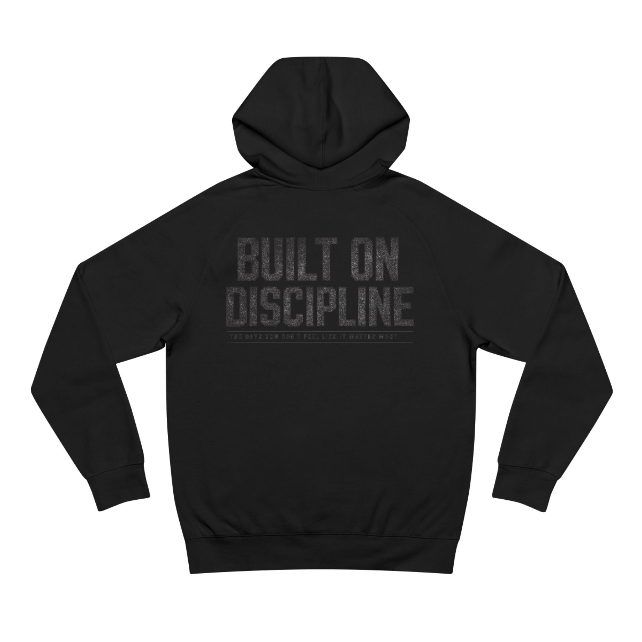 Built on Discipline Hoodie — Aldous Athletics Motivational Pullover
